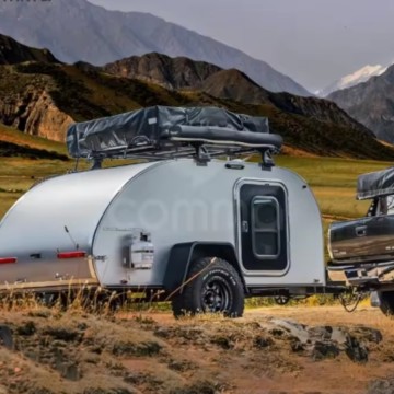 Travel Trailer Rv Camper Mini Off-Road Camper Trailer