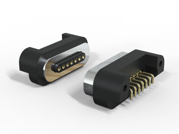 7pogoPin 磁気電源コネクタ 7pogoPin-Magnetic-Power-Connector