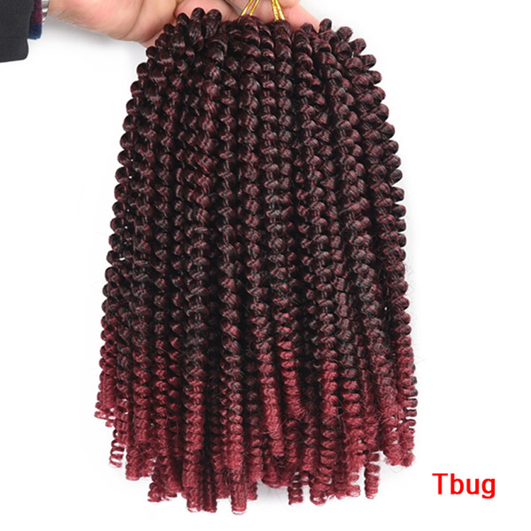 Wig industry with supply source spot wholesale spring twist can wear self-made African  Synthetic fiber hair