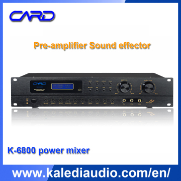 CARD audio processor for sale digital karaoke processor sound effect processor