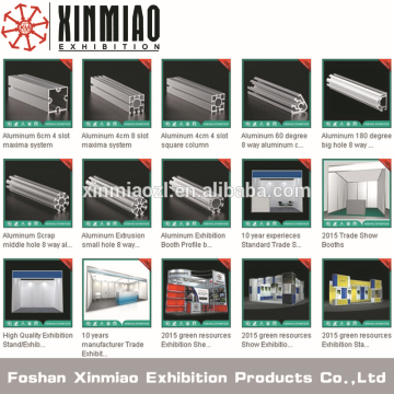 China Factory Price Aluminum Extrusion Trade Show Booth for Tuning Light
