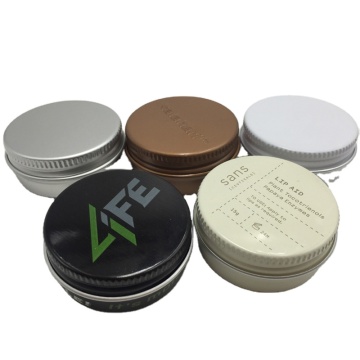 15 ml Aluminum Round Tin - Aluminum Hand Cream Tin