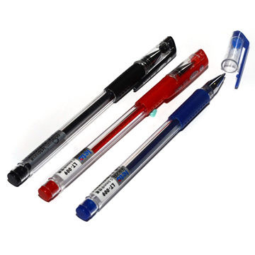 Gel ink pen suitable for various types of papers