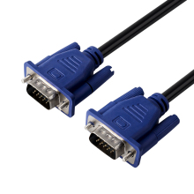 High Resolution VGA Cable 15pin - VGA3 + 2 Cable for Computer Monitor Video Connectivity