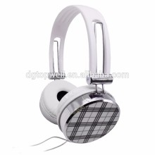 full color stripes and checks styles promotion gift headphone
