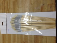 bristle hair paint brush set, artist brushes sets,oil color brushes