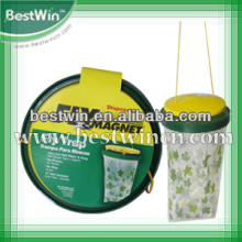 Environmental fly trap bag with bait