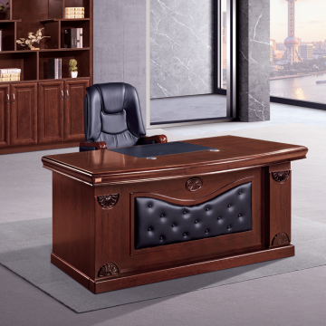 Luxury Custom Boss Wooden L Shape Executive Office Tables
