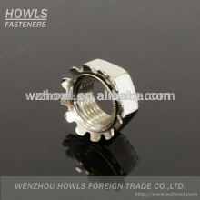 Hex K nuts / K cap nut / K lock nut / K-type nut / kep nut