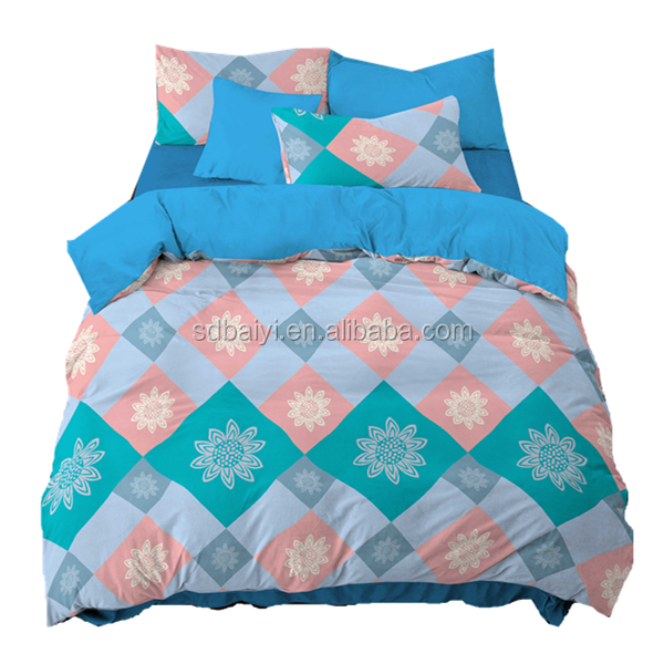 Bedsheet Fabric Bedding Set Printed In Bale