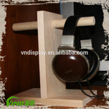Wood Headphone Display, Wood Headphone Stand, Headphone Display Stand
