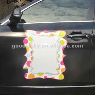 New promotion Magnetic car sticker for 2012