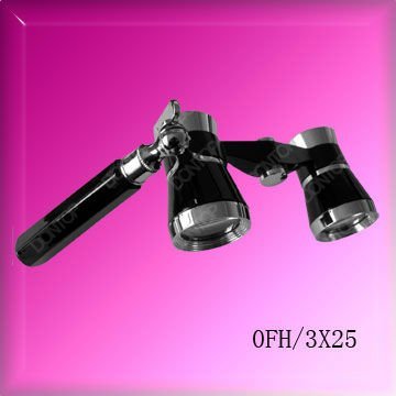 3X25 Opera Glass Binoculars with Handle Promotion Gift Theater Binoculars Glasses