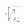 LEDER Energy Star 화이트 20W LED 트랙 라이트