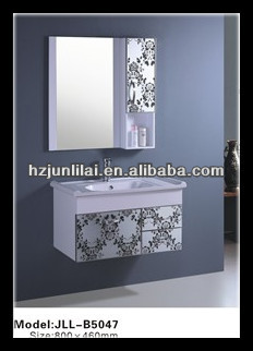 Modern Wall Mounted PVC Bathroom Cabinet wall mounted cabinet