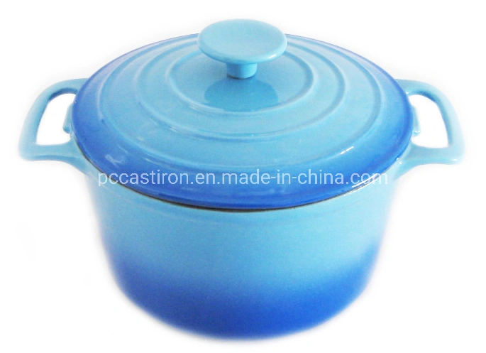 Dia: 20 3qt Porcelain Cast Iron Cocotte Manufacturer From China