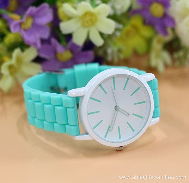 Young Girls Boys Silicone Wrist Watch Wristwatch