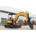 Orchard Farm menggunakan excavator mini 3,5 ton