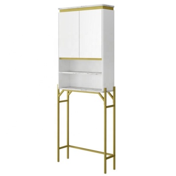 Space-Saving Over-The-Toilet Storage Cabinet for Bathroom Organization