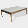 Modern furniture home coffee table marble top