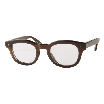 Dark Red Buffalo Horn Optical Frames