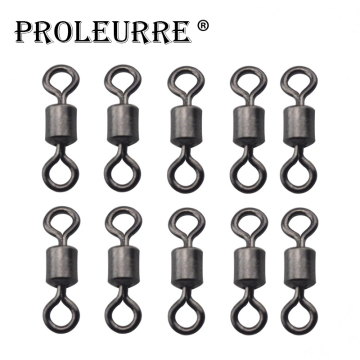 20 Pcs/lot Ball Bearing Swivel Solid Rings Fishing Connector 1CM Length Ocean Boat Fishing Hooks GJ-235