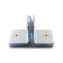 Foshan Factory T Type Glass Clip Shower Hardware Fittings Glass Bracket