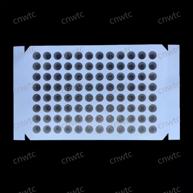 Labware plastic 96 well PCR plate film Sealing
