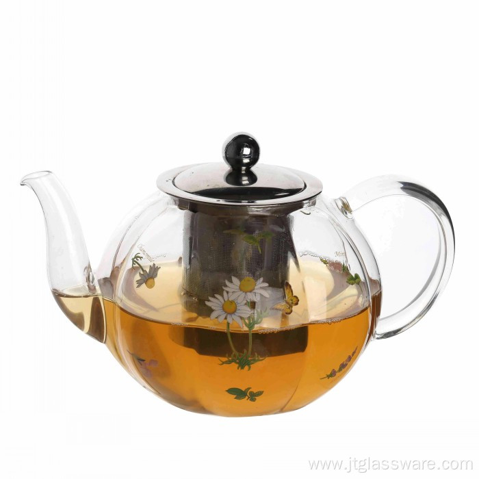 Teapot With Stainless Steel Lid