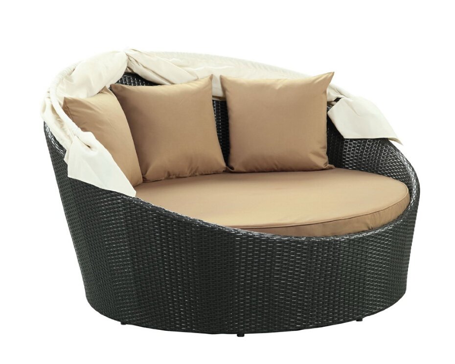 Outdoor Leisure Furniture Pe Wicker Design Sunbed Outdoor Leisure Furniture Pe Wicker Design Sunbed