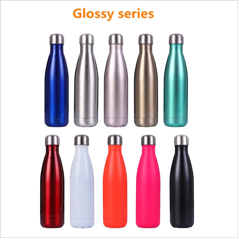 Amazon Customized 500ml Wooden Colors Stainless Steel Insulated Water Bottler For Kids And Students