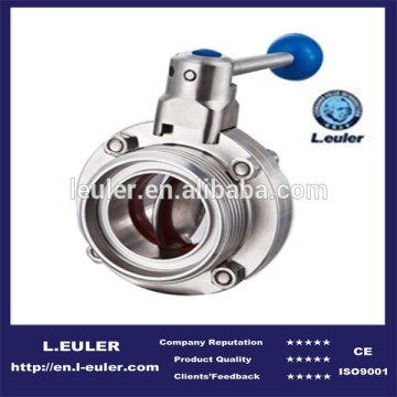 Wenzhou Stainless Steel Thread End Butterfly Valve