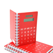 8 Digits Spiral Notebook with Calculator