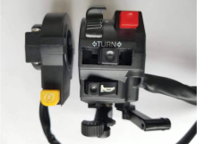 Electric bicycle left and right switch combination