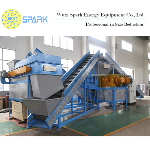 Waste tire recycling industry machinery with CE approved