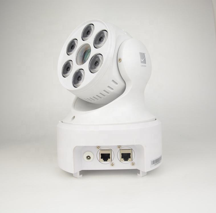 DMX512 LED 6*8W RGBW 4 in1 Wash Beam with spot KTV Disco DJ Light LM20SW Stage Led Light Moving Head Light