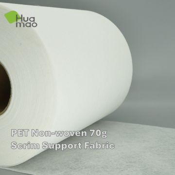 70g PET Non Woven Scrim Support Fabric