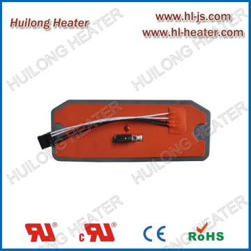 Flexible silicone heating plate for CPAP UL/CUL