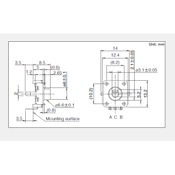 Ec12 series Incremental encoder