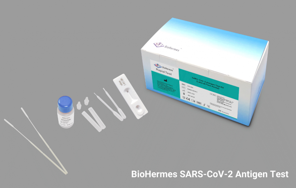 การทดสอบอย่างรวดเร็วของแอนติเจน SARS-CoV-2