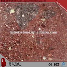 Most popular high grade Ocean-red multi color red polished granite