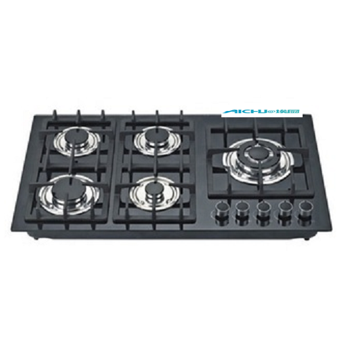 Electric Ignition 5 Burners Gas Hob