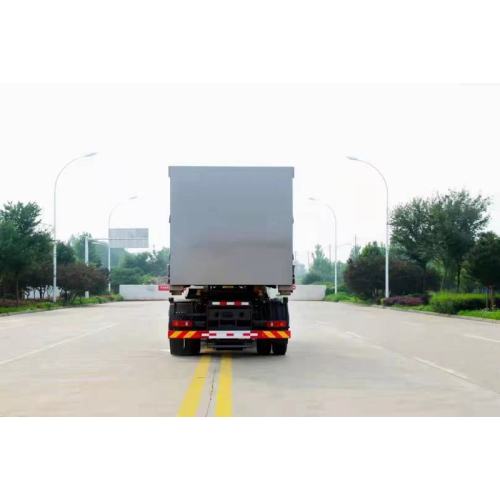 Dongfeng 4x2 rear loader trash truck