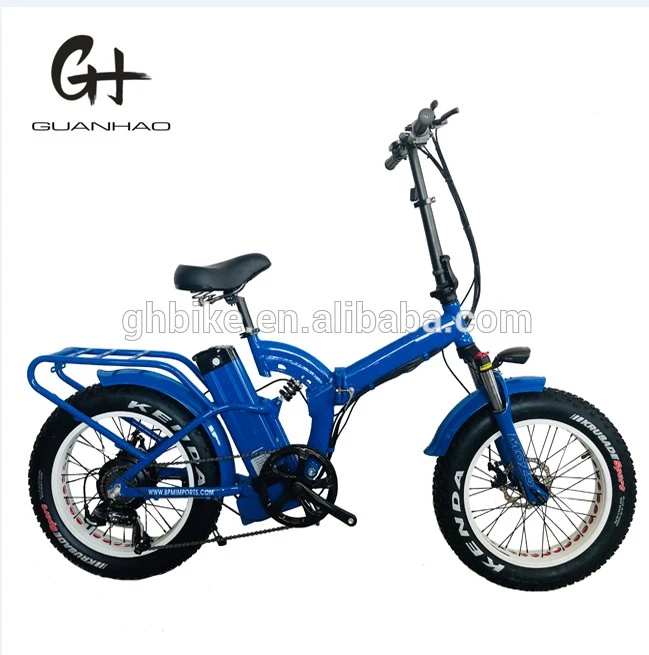20 Inch Bafang 1000W Ebike Folding Full Suspension Fat Tire Electric Bike