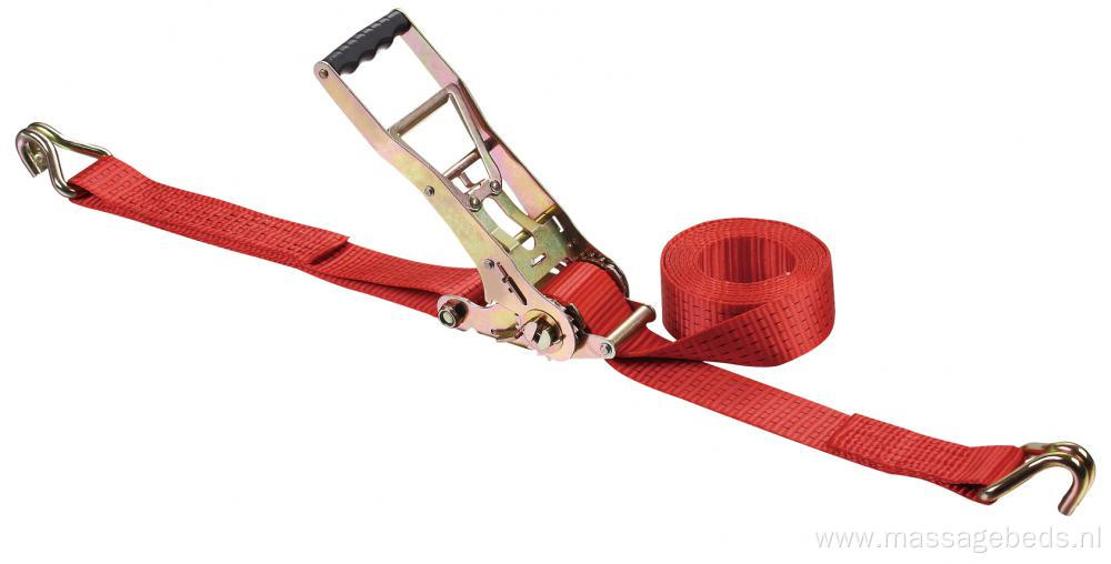 2 Inch Double Security Lock Polyester Ratchet Lashing Belt