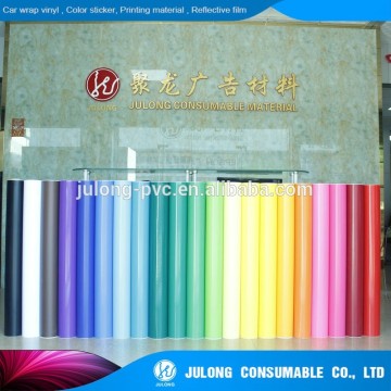 Self-adhesive plotter vinyl wrap/Plotter cutting film/color computer cutting sticker