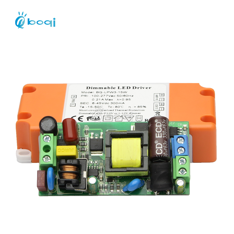 boqi CE CB SAA 0-10v dimmable led driver 3w 5w 6w 7w constant current 150mA