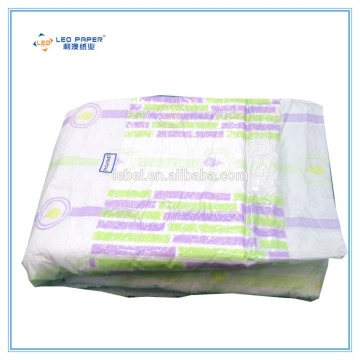 Disposable Diaper Type and Fluff Pulp Material Adult Diaper