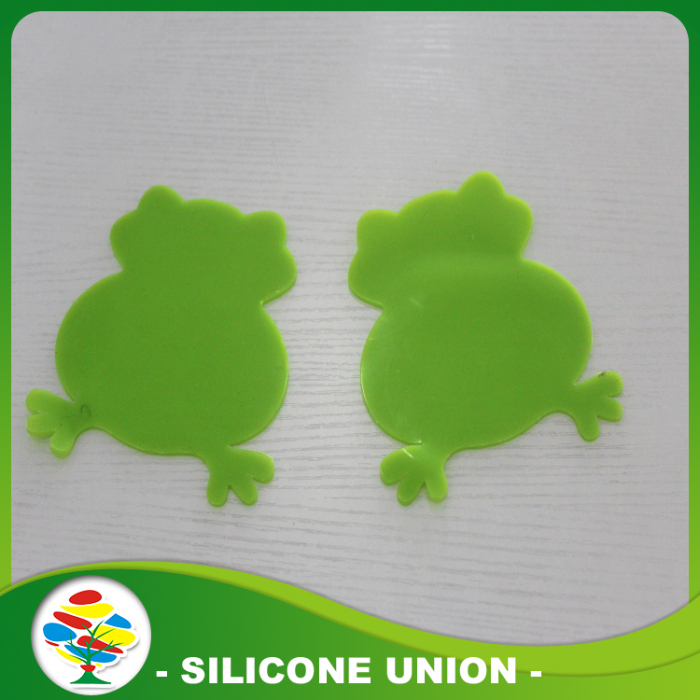 Green Frog Shape Silicone Coaster