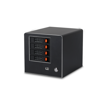 NAS Intel N100 4-Bay Network Attached Storage Enclosure
